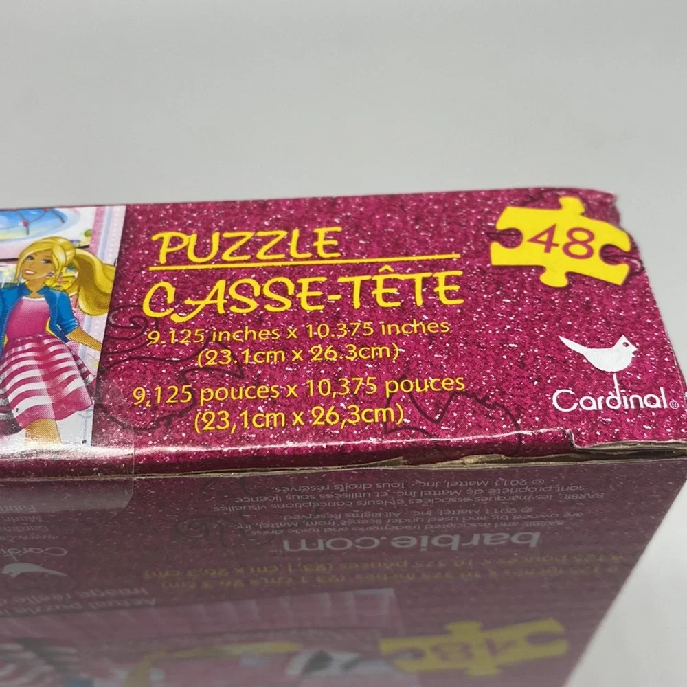 Barbie 48-piece Jigsaw Puzzle Casse Tete‎ NWT